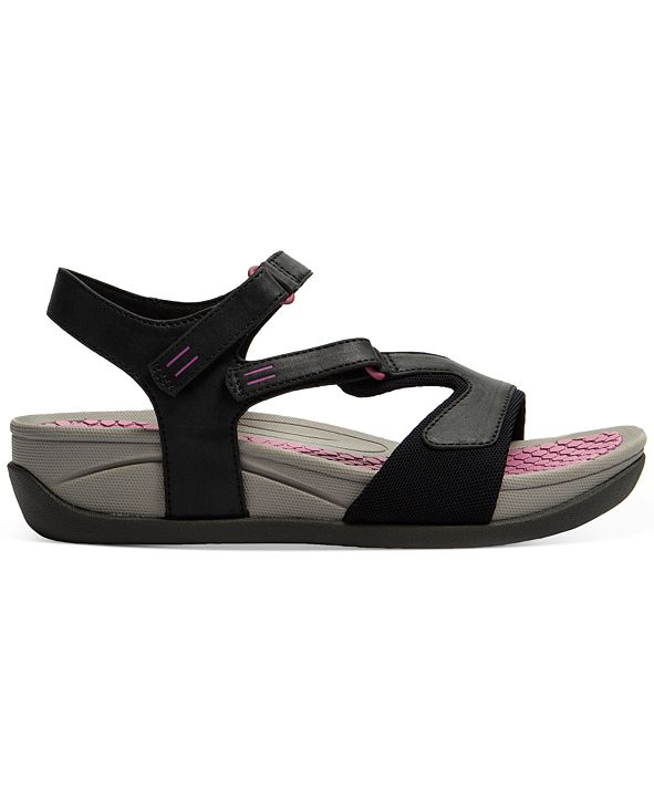 deanna leather and jute wedge