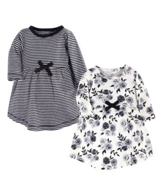 Touched by Nature Baby Girls 2Pk Long Sleeve Natural Dresses - Open Miscellaneous 23$
