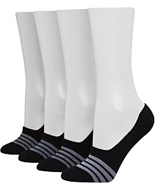 Women's 4-Pk. Ultimate Core Lightweight Invisible Liner Socks