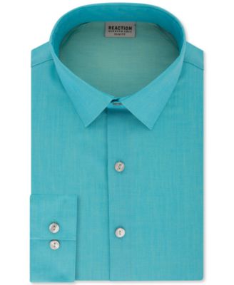Kenneth Cole Reaction - Men's Slim-Fit All-Day Flex Bermuda Dress Shirt
