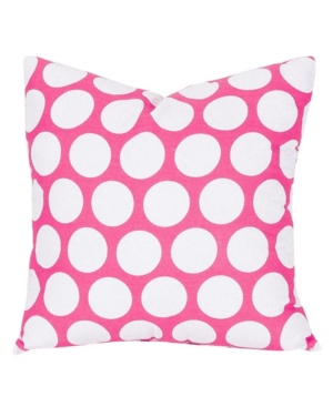 Majestic Home Goods Large Polka Dot Decorative Throw Pillow Extra Large 24