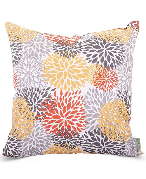 Majestic Home Goods Blooms Decorative Throw Pillow Extra Large 24