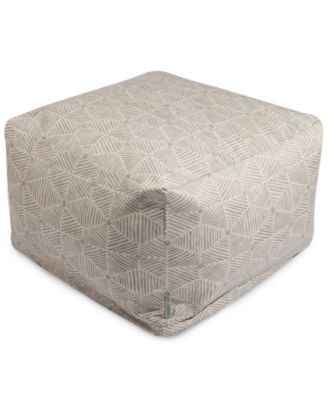 Charlie Ottoman Square Pouf 27" x 17"