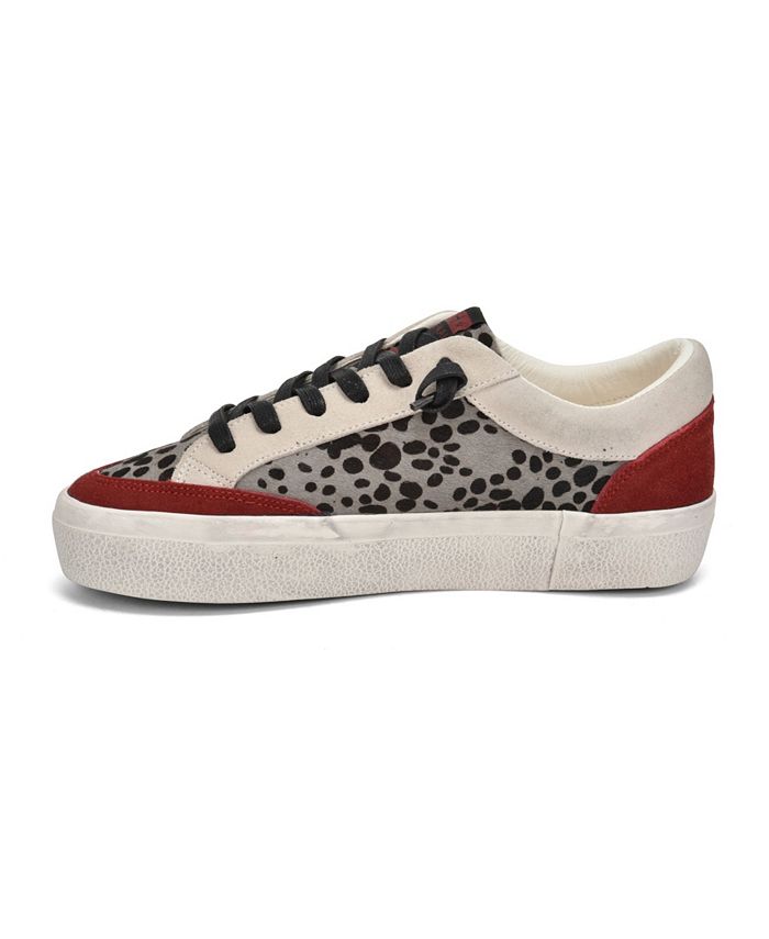 vintage havana celia leather sneakers