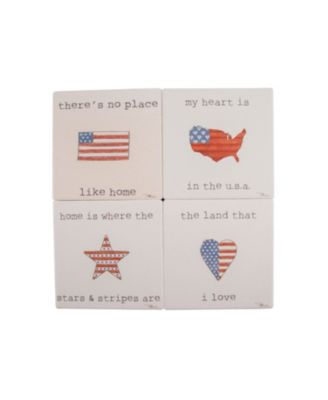 Thirstystone - Set of 4 USA Cuties Coasters