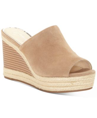 jessica simpson tan wedges