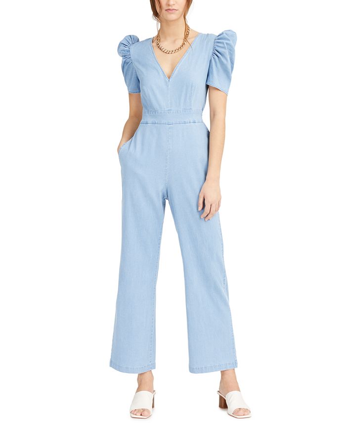 Blue cheap jumpsuit macys