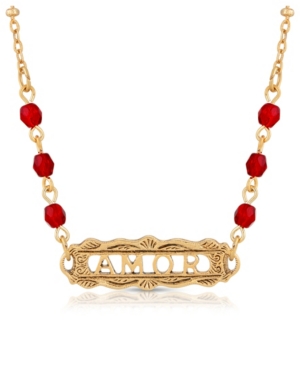 image of 2028 Beaded Amor Necklace