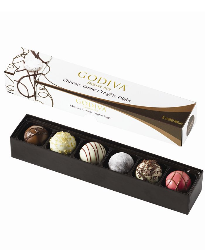 Godiva Chocolatier, 6Piece Ultimate Dessert Truffle Flight Macy's
