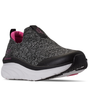 image of Skechers Women-s Relaxed Fit: D-Lux Walker - Quick Upgrade Athletic Walking Sneakers from Finish Line