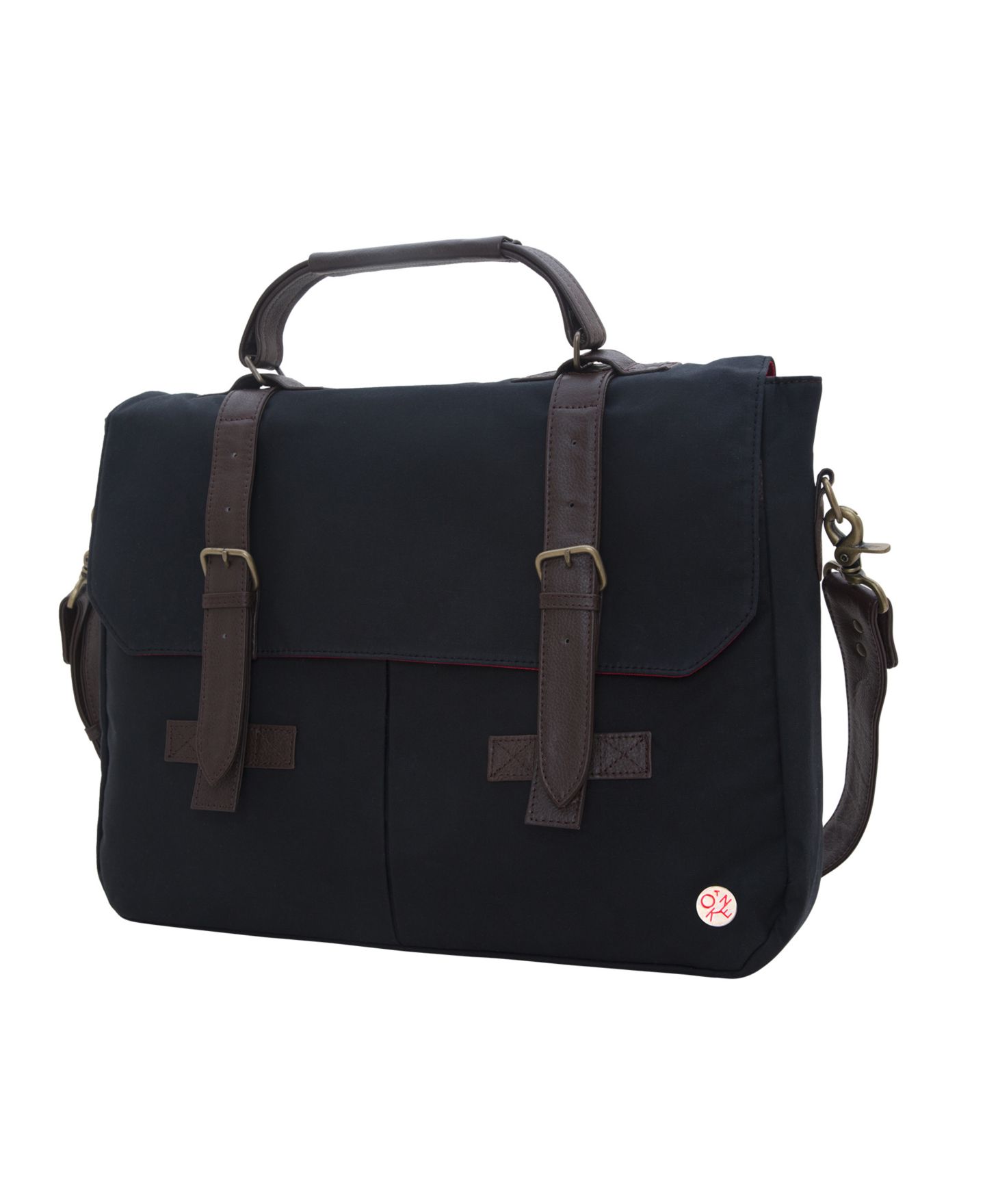 Женская сумка Manhattan Portage Waxed Cortelyou, цвет: Чёрный — фото 1