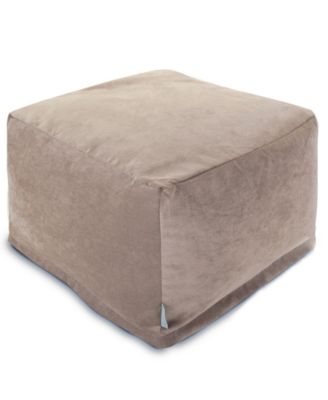 Villa Ottoman Square Pouf 27" x 17"
