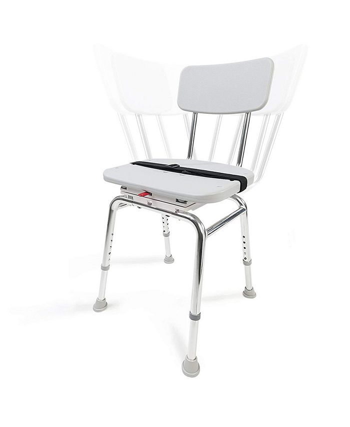 DMI Adjustable Height Bath and Shower Chair with Swivel Seat Macy's