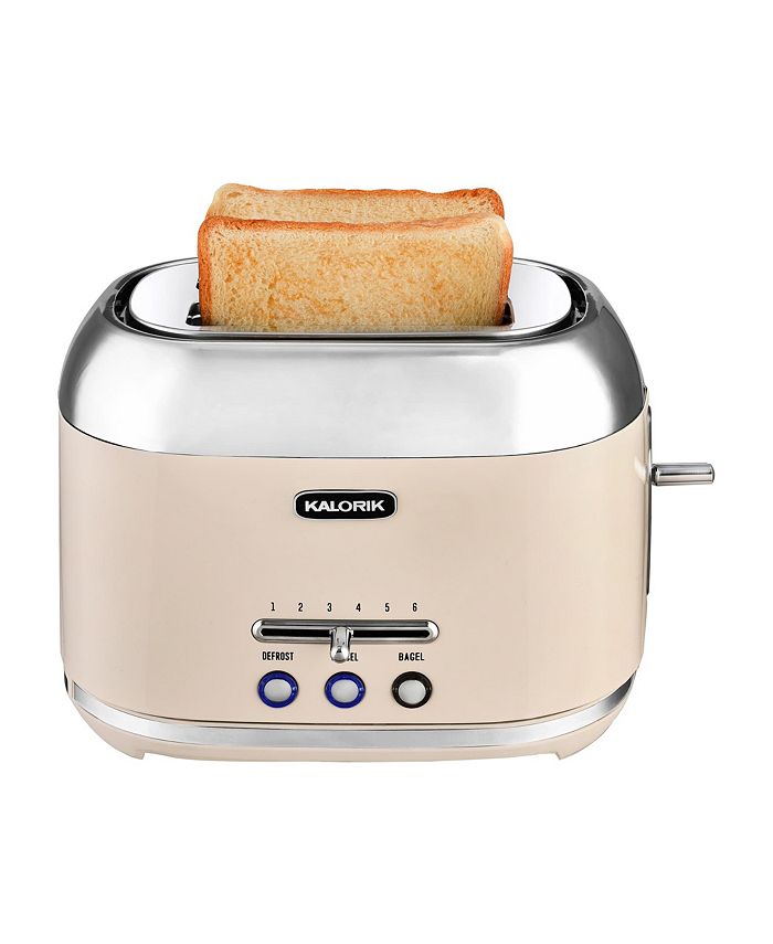 Kalorik 2Slice 1000 Watt Retro Toaster & Reviews Small Appliances
