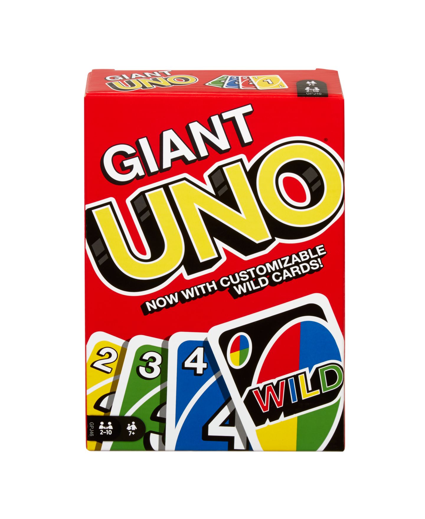 Детская карточная игра Mattel Giant UNO® Card Game — фото 7