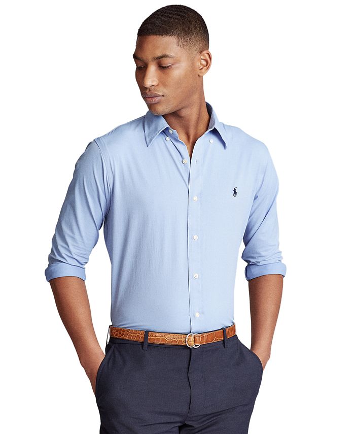 Polo Ralph Lauren Men's Classic-Fit Performance Shirt & Reviews - Casual  Button-Down Shirts - Men - Macy's
