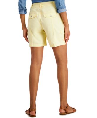 Style & Co Petite Comfort-Waist Cargo Shorts, Created for Macy's