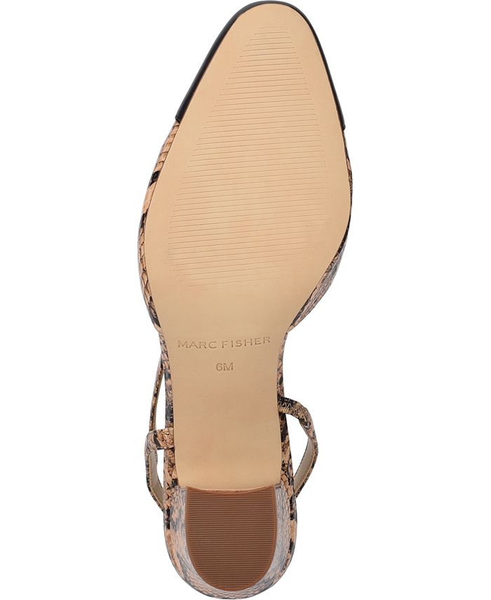 marc fisher women's laynie slingback pumps