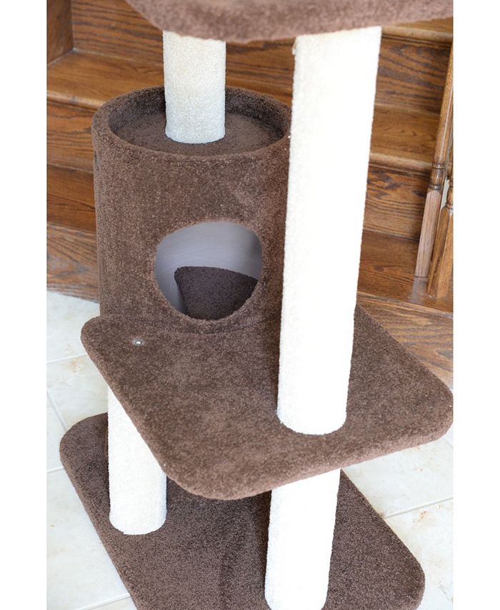 Armarkat 3Level Carpeted Real Wood Cat Tree Condo Macy's