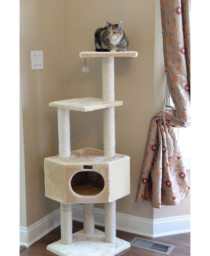 Armarkat 3Tier Real Wood Cat Tree, Armarkat Scratch Furniture Macy's