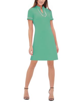 tommy hilfiger dress green