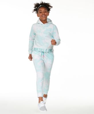 tie dye hoodie and sweatpants set