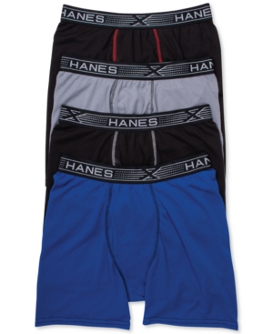 Hanes Men's 4-Pk X-Temp Boxer Briefs
