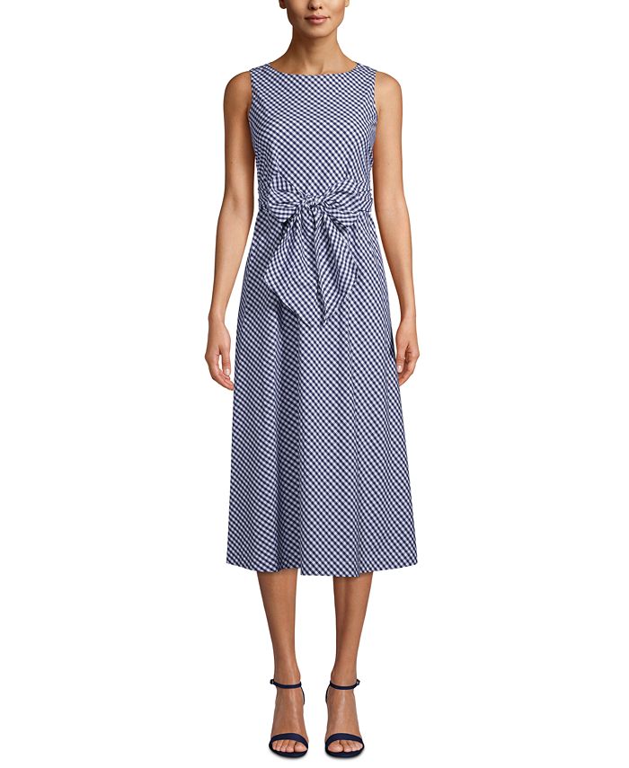 Anne klein gingham dress 2025