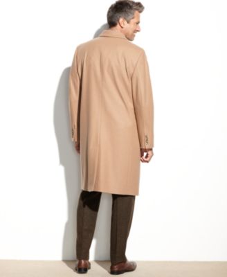 Big and Tall Signature Wool-Blend Overcoat 