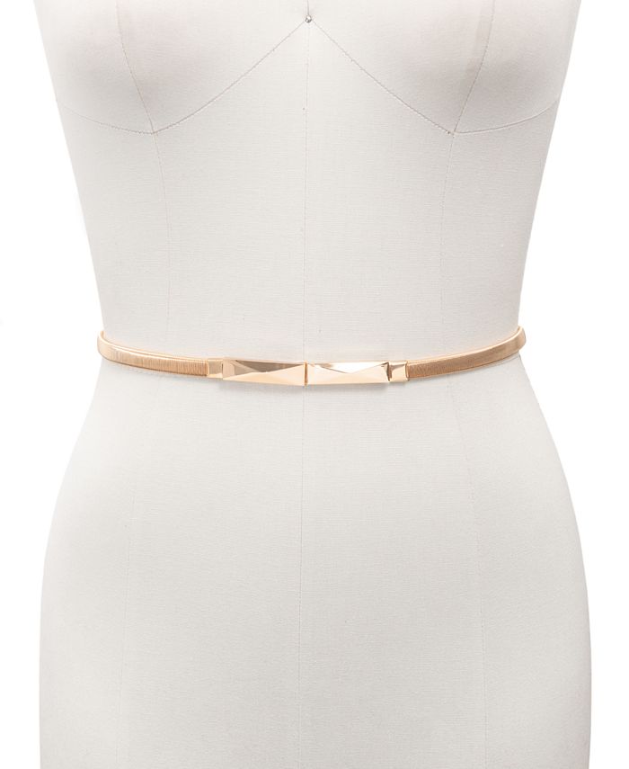 I.N.C. International Concepts Metal Stretch Belt, Created for Macy's ...