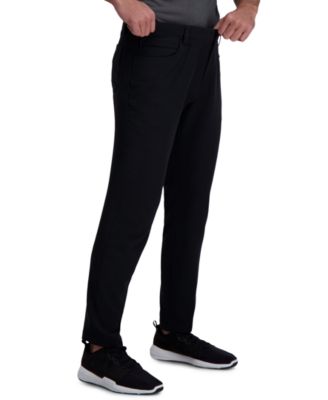 Slim Fit Flat Front 5-Pocket Tech Pant 