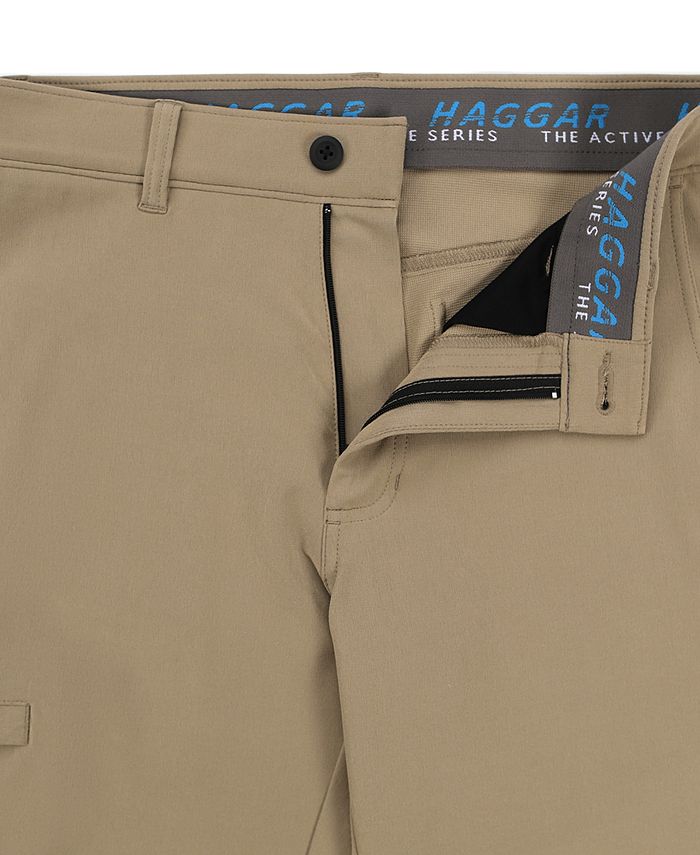 Haggar The Active Series™ Slim-Straight Fit Flat Front Urban Pant ...