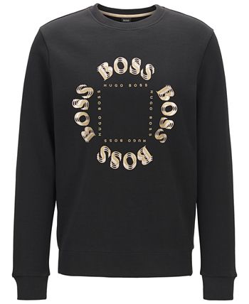 Hugo Boss Men s Salbo Circle Double Faced Sweatshirt Macy s
