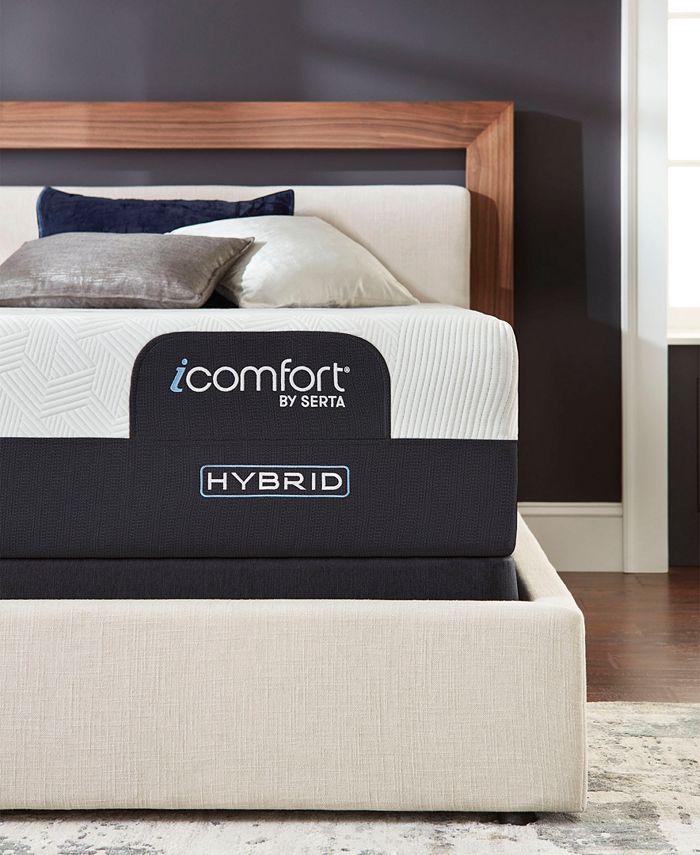 Serta by CF 4000 14" Hybrid Plush Mattress King Macy's