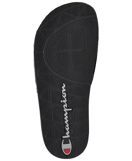 champion men's ipo slide sandals