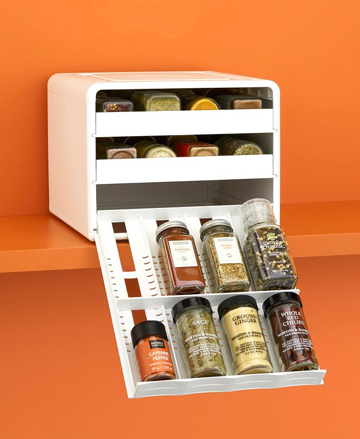 YouCopia SpiceStack® Adjustable 24-Bottle Spice Organizer - Macy's