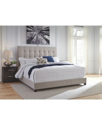 Signature Design By Ashley Dolante Queen Upholstered Bed - Macy's