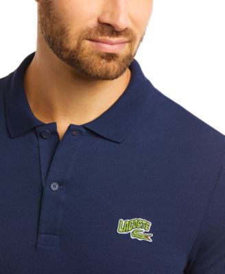 macy's lacoste slim fit polo