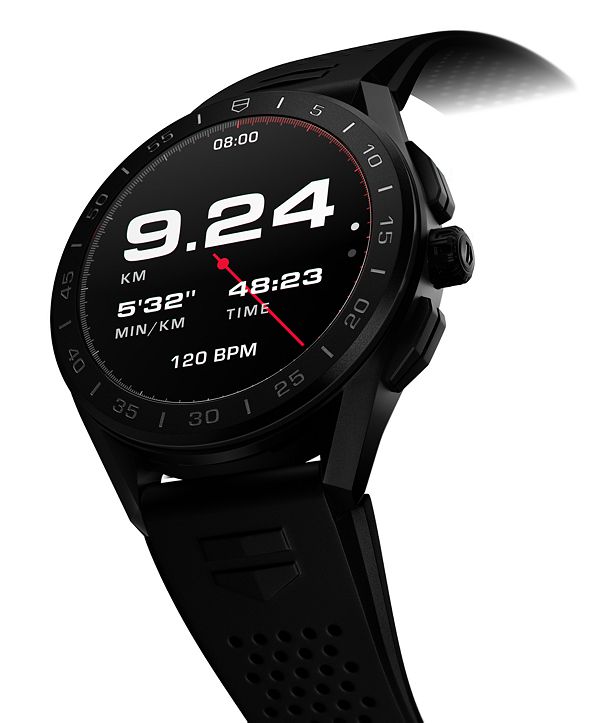 tag connected titanium strap