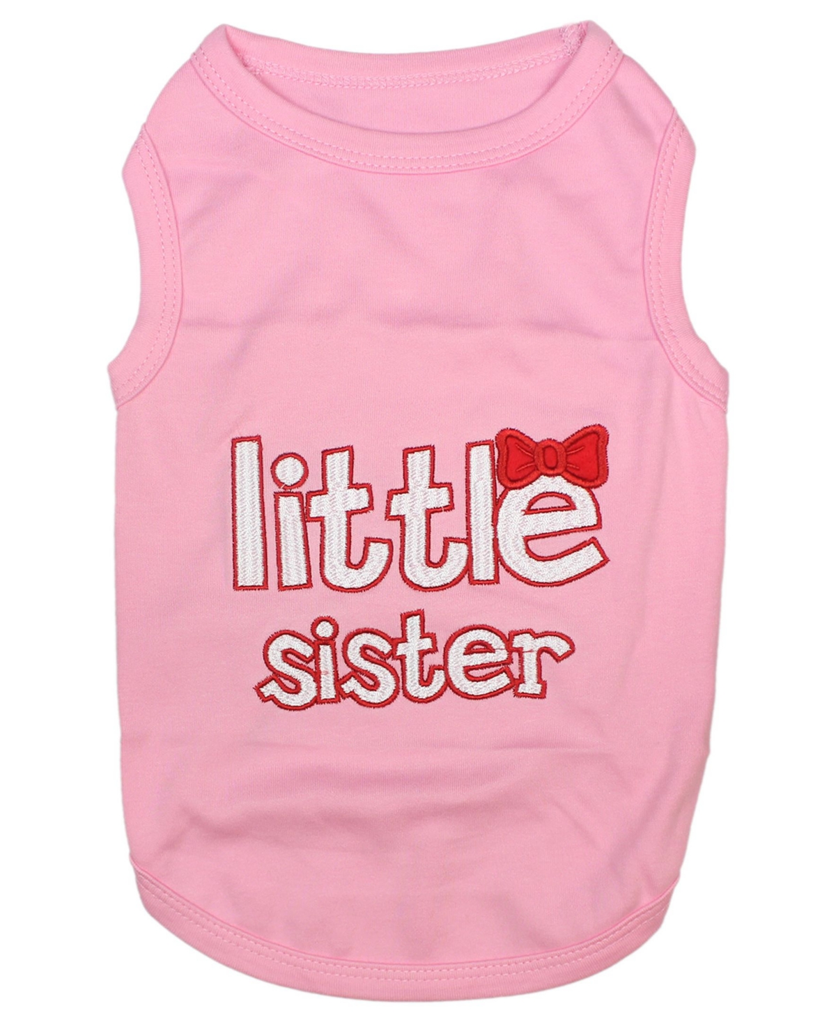 Little Sister Dog T-Shirt - Pink