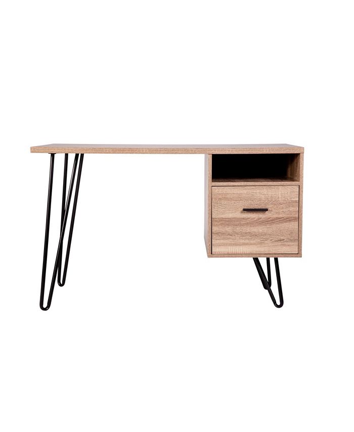 OneSpace Graham Hairpin Leg Writing Desk Macy's