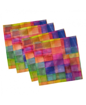 Ambesonne Abstract Set of 4 Napkins 12
