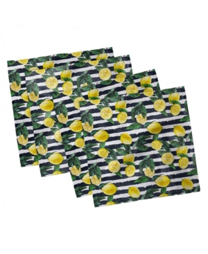 Ambesonne Modern Set of 4 Napkins 12