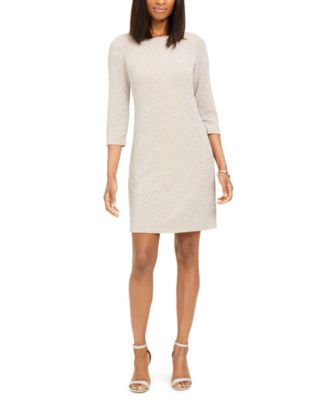 macy's taupe dress