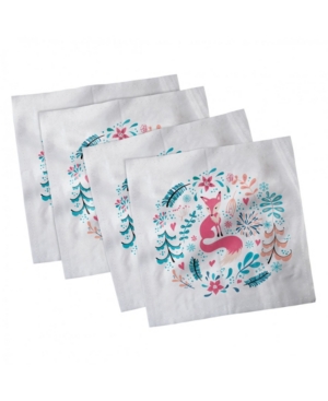 Ambesonne Woodsy Set of 4 Napkins 18