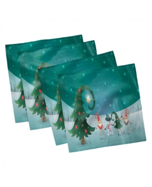 Ambesonne Elf Set of 4 Napkins 18