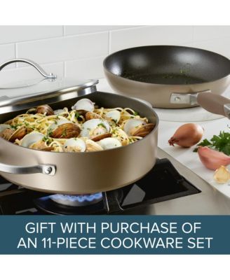 Advanced Home Hard-Anodized Nonstick 3-Pc. Cookware Set