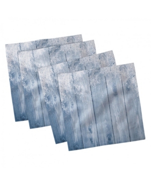 Ambesonne Winter Set of 4 Napkins 18