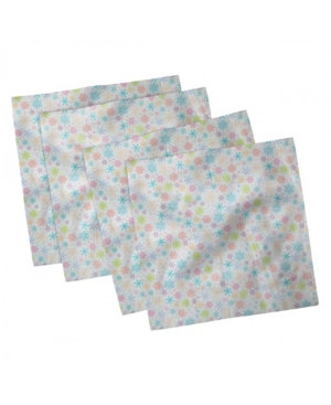 Ambesonne Winter Set of 4 Napkins 18