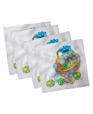 Ambesonne Easter Set of 4 Napkins 18